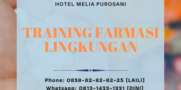 TRAINING FARMASI LINGKUNGAN – Available Online